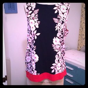 Talbots floral tank top!
